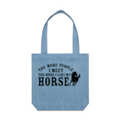 The More I Like My Horse